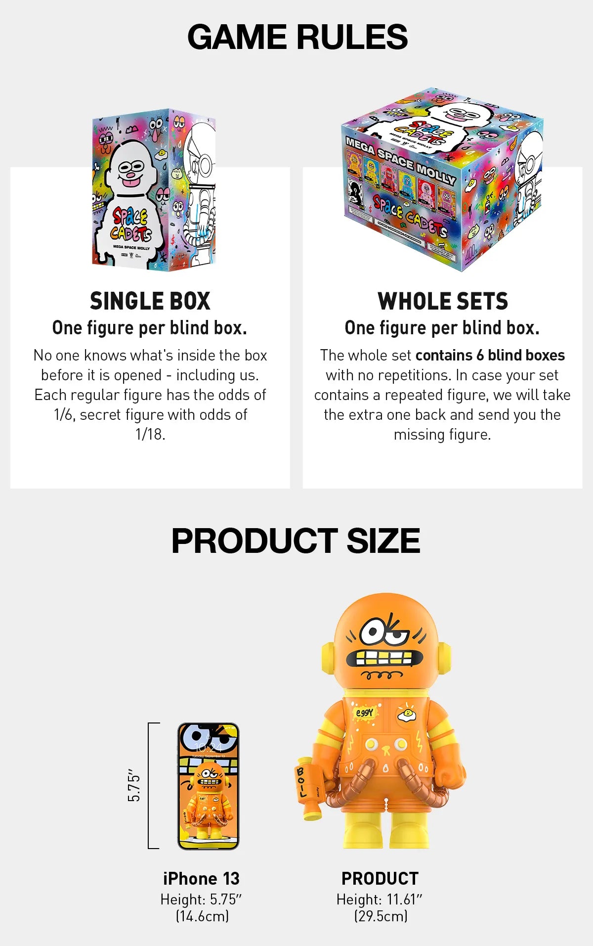 MEGA SPACE MOLLY 400% JON BURGERMAN SPACE CADETS Series