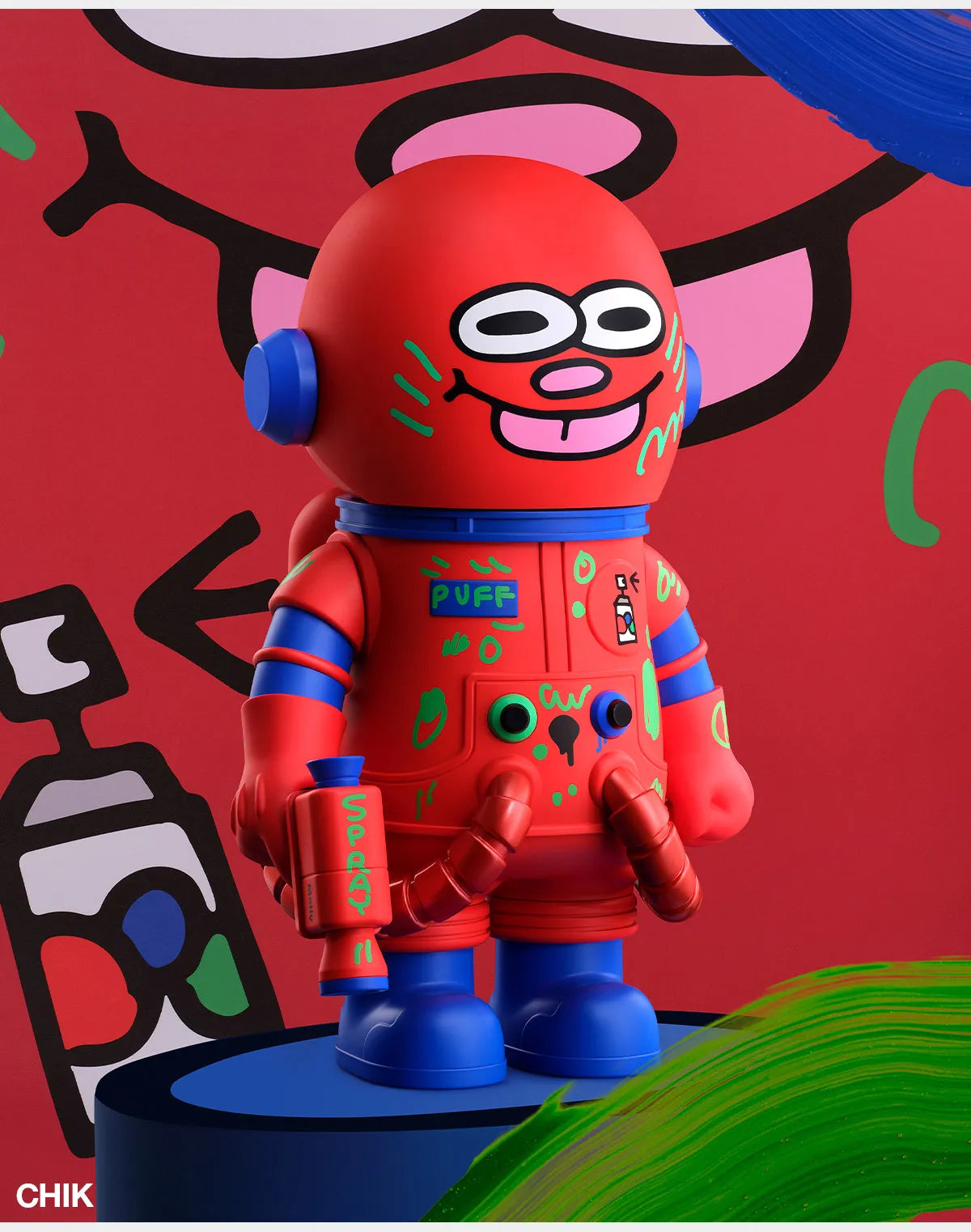 MEGA SPACE MOLLY 400% JON BURGERMAN SPACE CADETS Series