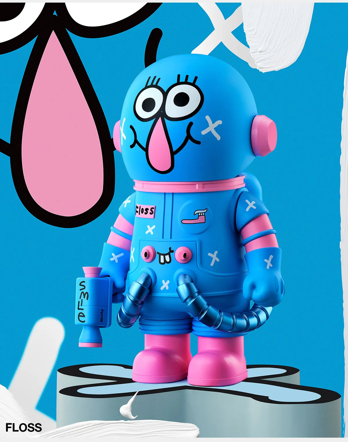 MEGA SPACE MOLLY 400% JON BURGERMAN SPACE CADETS Series