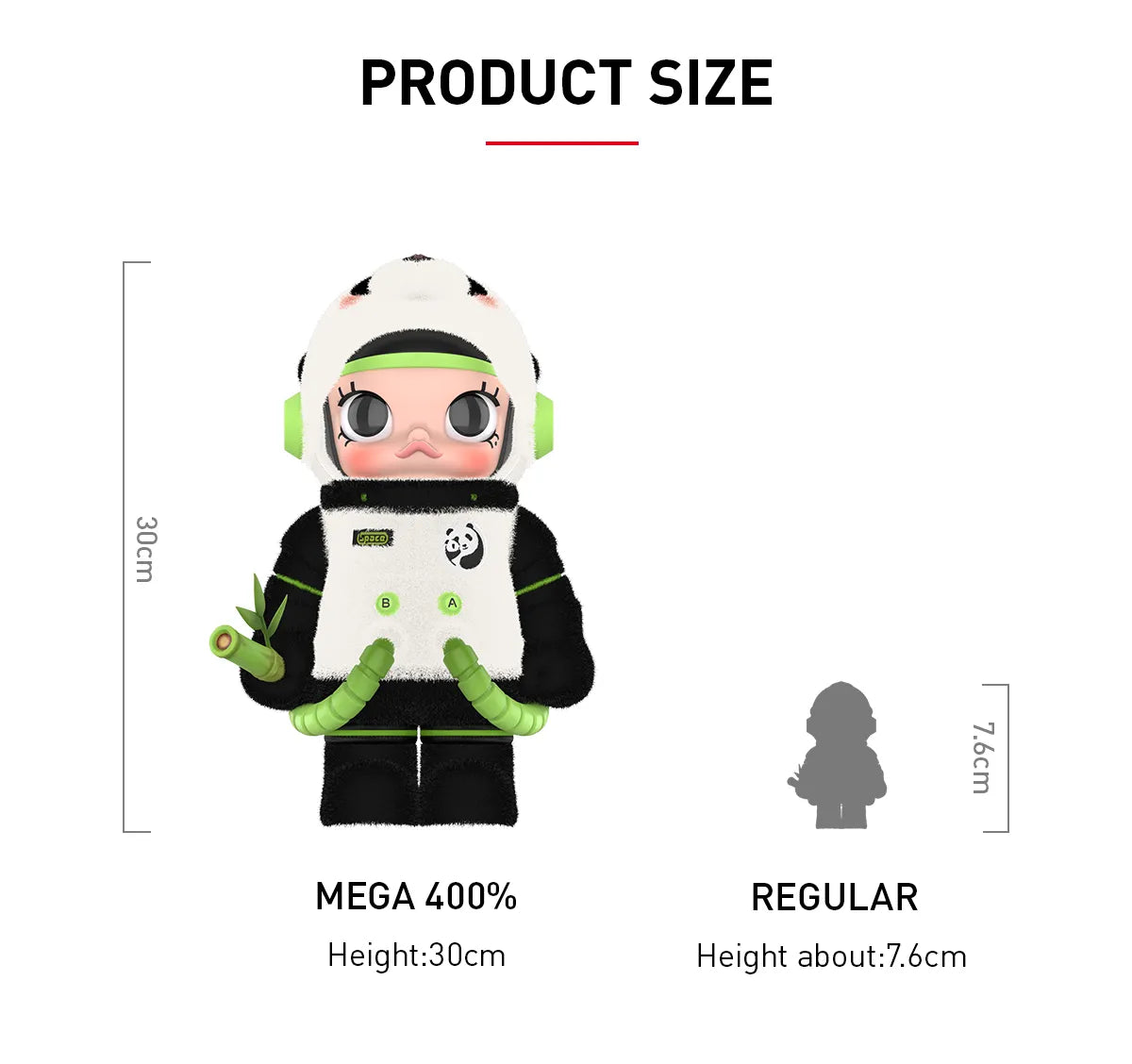 MEGA SPACE MOLLY 400% PANDA