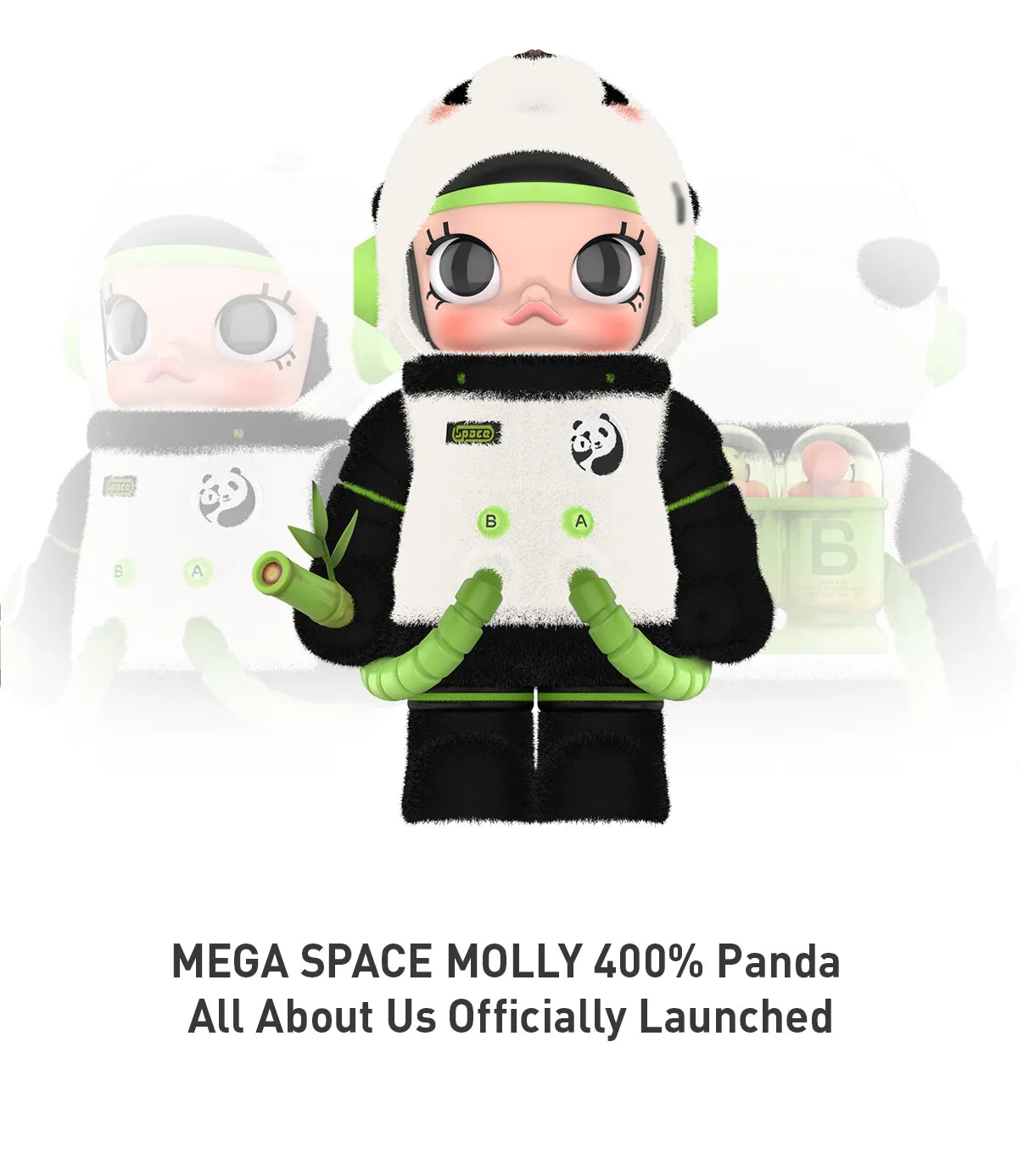 MEGA SPACE MOLLY 400% PANDA