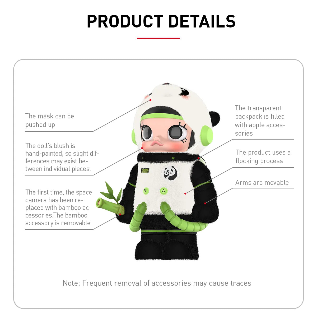 MEGA SPACE MOLLY 400% PANDA