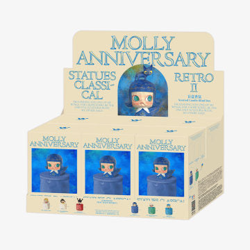 MOLLY Anniversary Statues Classical Retro 2 Series-Scented Candle Blind Box
