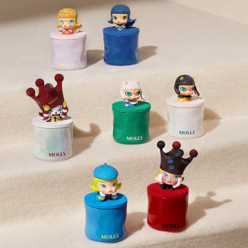 MOLLY Anniversary Statues Classical Retro 2 Series-Scented Candle Blind Box