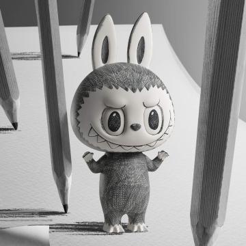 MEGA LABUBU 1000% Sketch