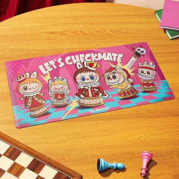 THE MONSTERS Let's Checkmate Series-Computer Desk Mat