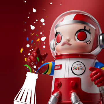 MEGA SPACE MOLLY 400% TEAM COCA-COLA