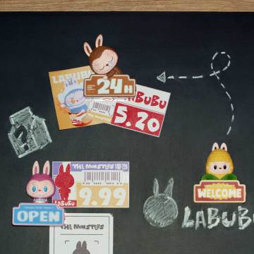 THE MONSTERS Wacky Mart Series-Fridge Magnet Blind Box