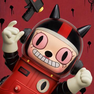 MEGA SPACE MOLLY 400% Gary Baseman